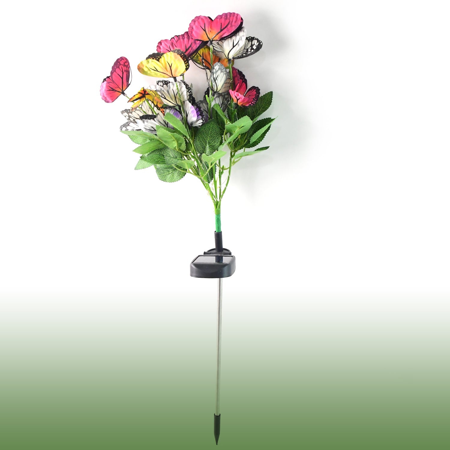 Solar-Powered LED Butterfly Garden Flower Light Solar-Powered LED Butterfly Garden Flower Light